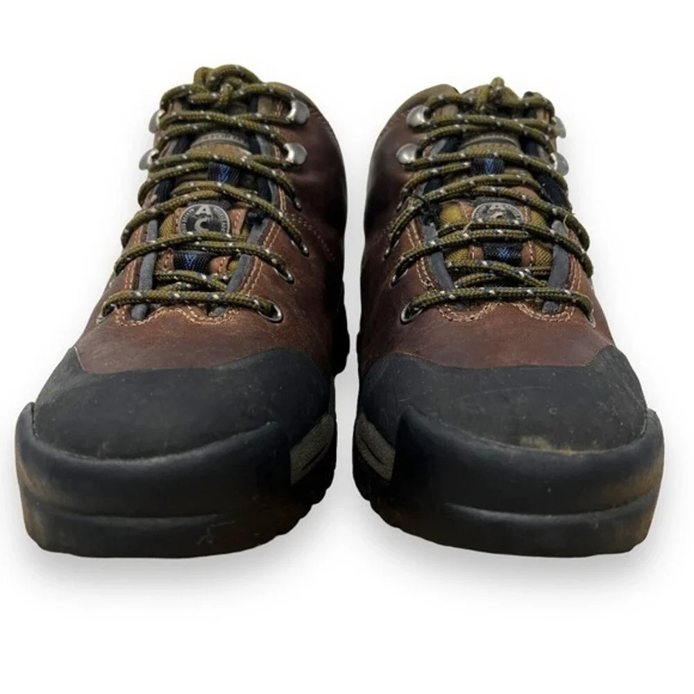 Timberland ACT Hiking Boots Women 9 / Men 8 Brown Black 68092 Outdoors Leather